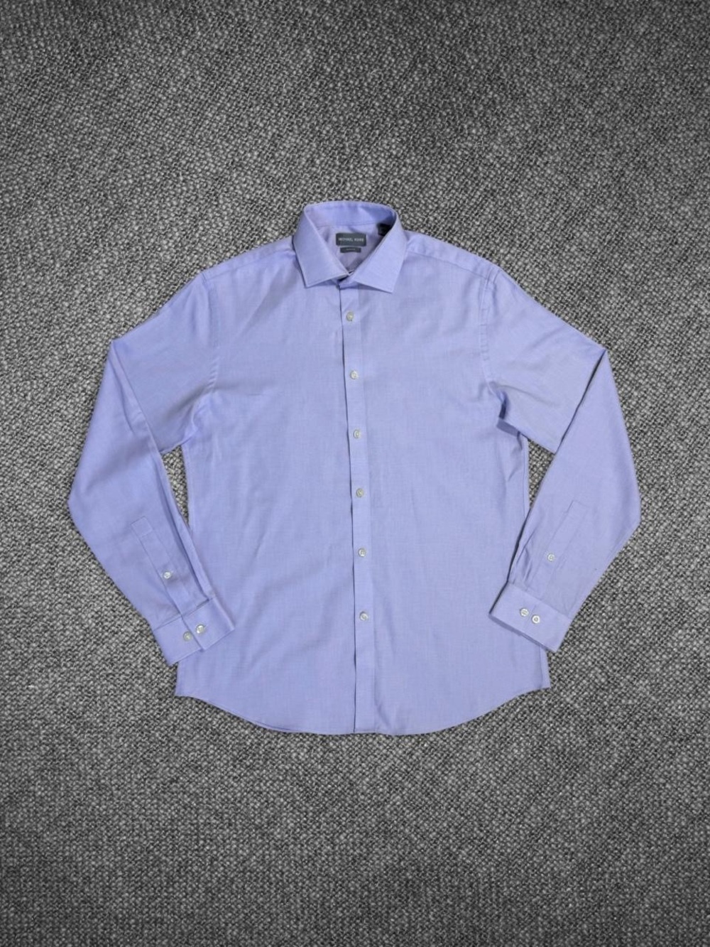 Michael Kors Lavender Slim Fit Dress Shirt Size 16 34/35